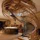 contemporary spiral staircase