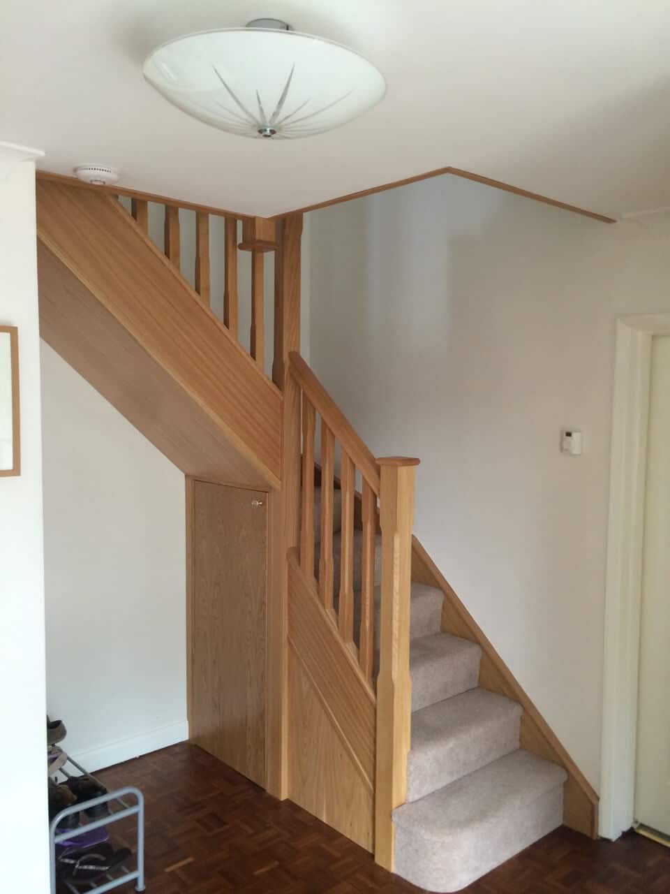 Renovating Spiral Staircases after image (kite-winder)