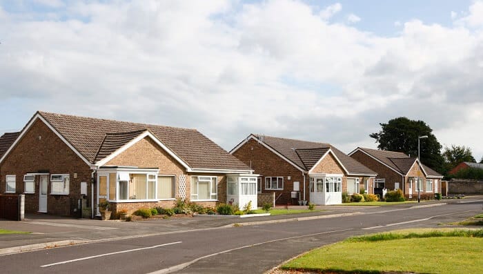 Semi-detached bungalows