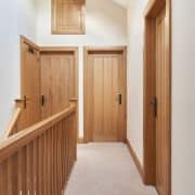 classic wood stairs and doors