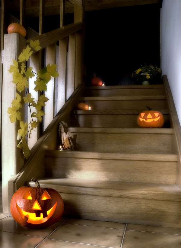 Halloween staircase