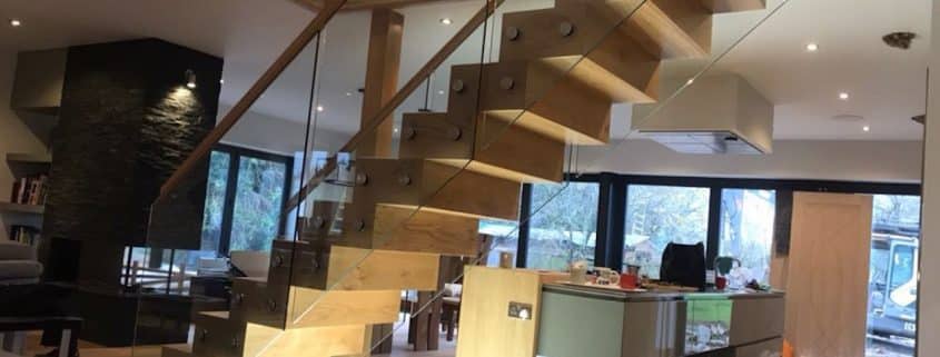 bespoke floating staircase