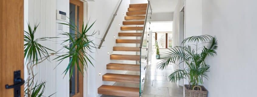 home inspiration floating staircase