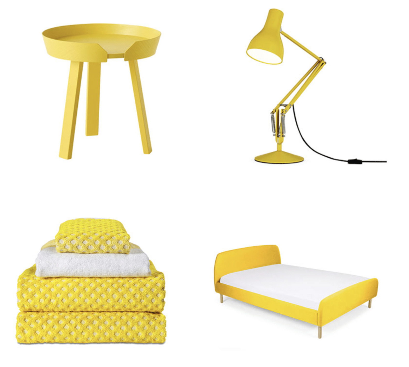 yellow furniture