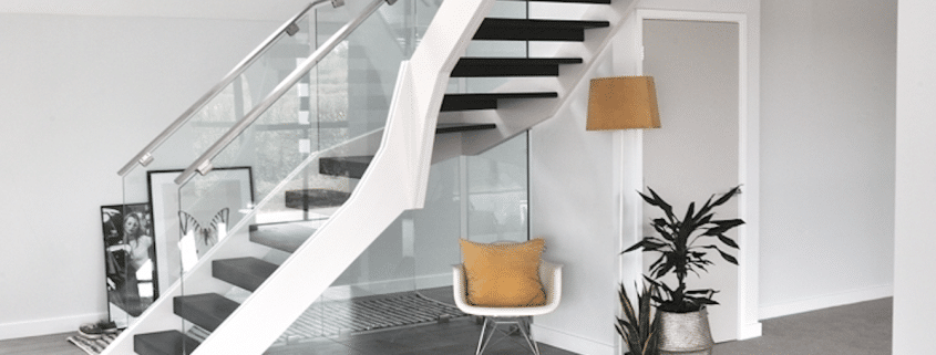 open curved staircase