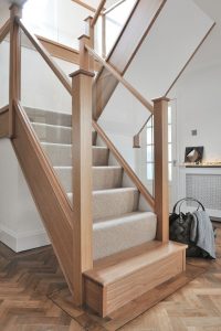 Classic Glass Staircase renovation