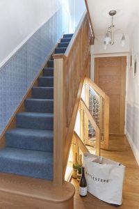 Contemporary Wooden Stairway
