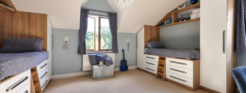 Fitted Wardrobe and bed